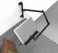 Wall Mount Laptop Stand Arm,Extended rotatable Laptop Tray for 12'-17' Notebook Screen,Aluminum Laptop Stand Holds,Full Motion Adjustments