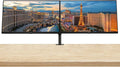 HP P22v G5 22 inch 1920 x 1080 Full HD Edge LED LCD Monitor, 2-Pack Bundle with Dual Desk Mount Monitor Stand