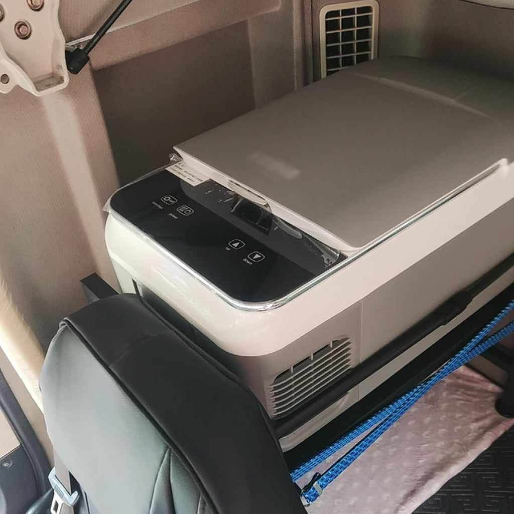 Camping Refrigerator 12v Car Refrigerator Plug in Coolers for Vehicles 18/26L Compressor Refrigeration Technology for Camping, Travel & Picnics -20°C to 10°C(31 * 55 * 28cm)