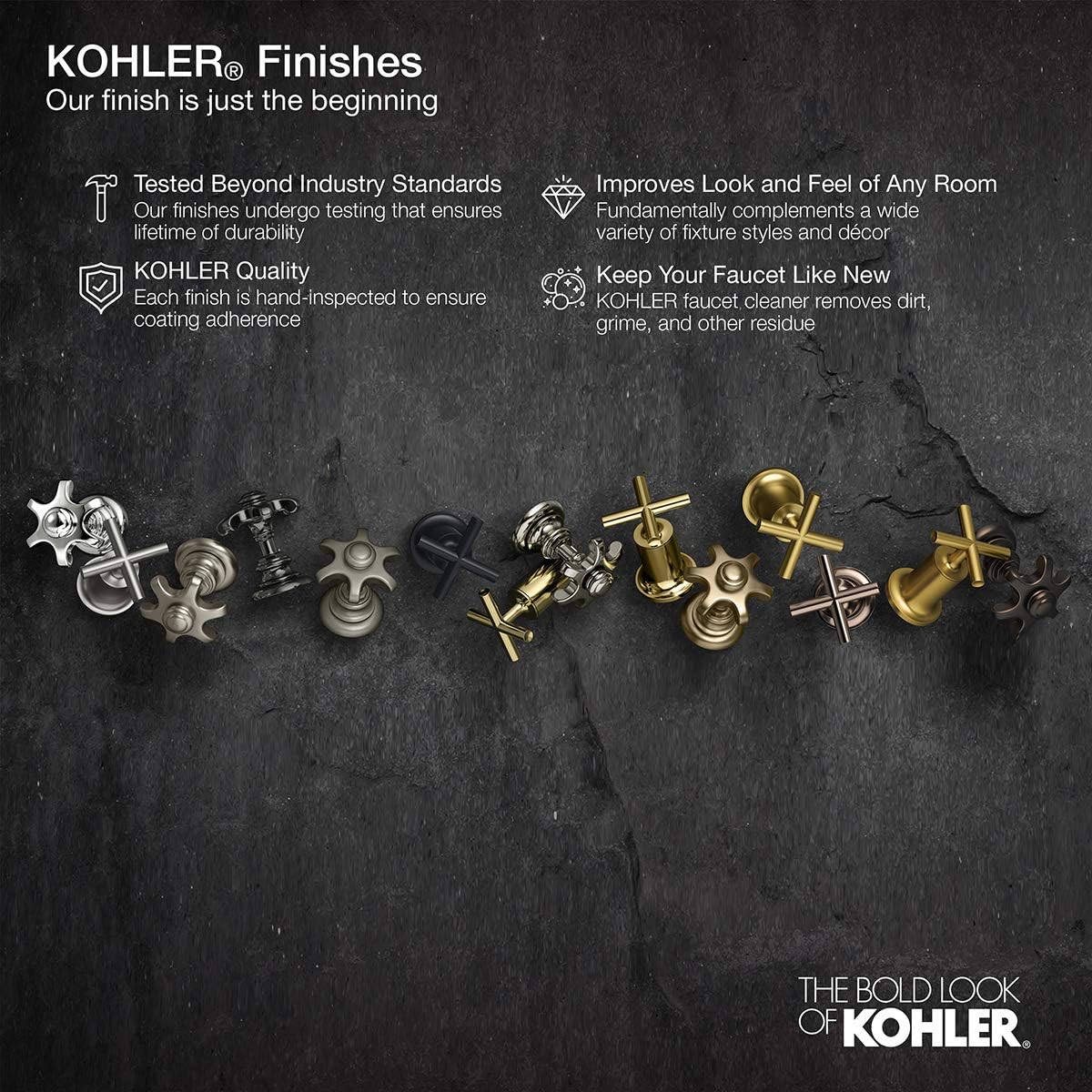 KOHLER AWAKEN® G110 MF PREMIUM HS KIT, 1.75GPM