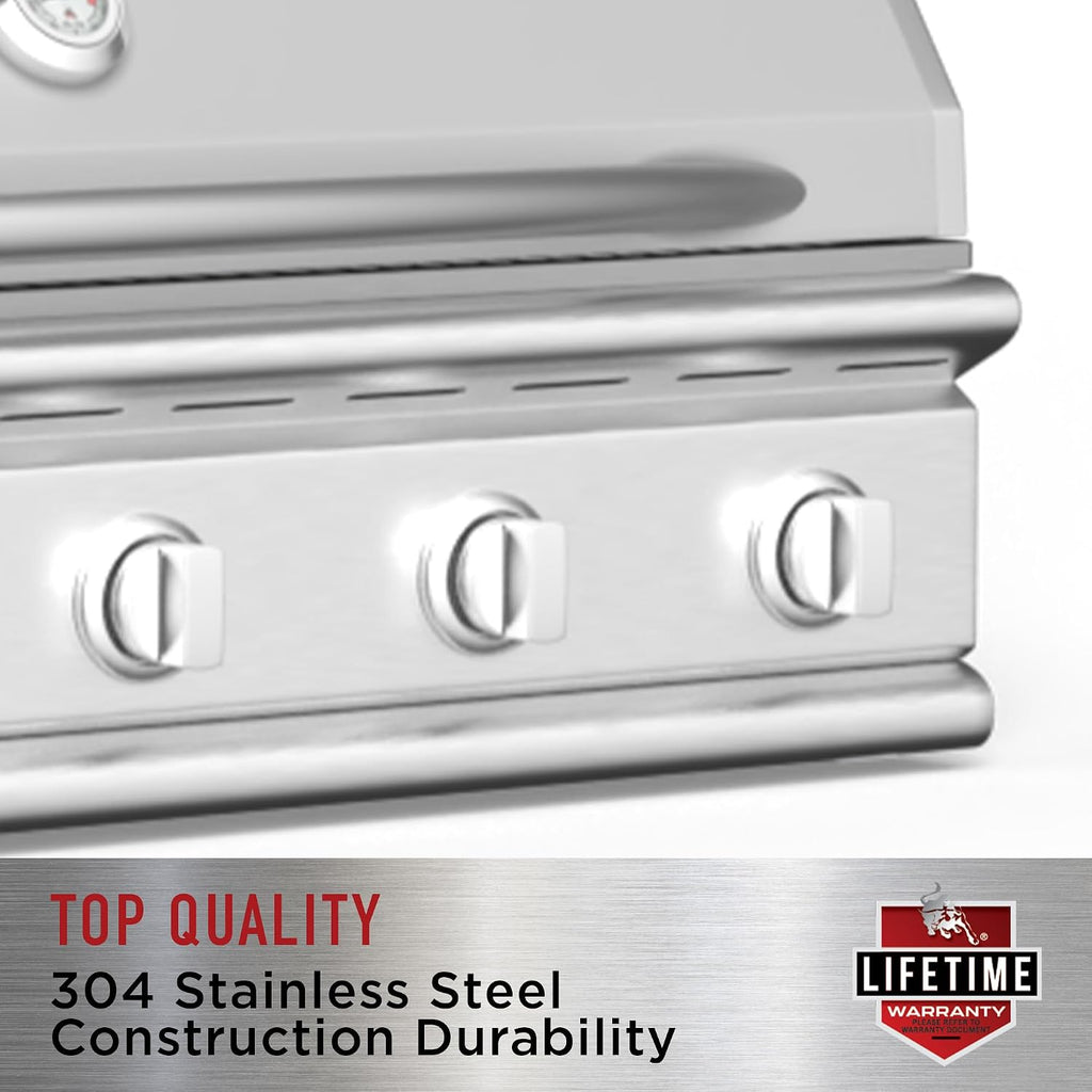 Bull Outdoor Products 25' S/S Double Door w/Reveal, Stainless Steel