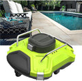 Cordless Robotic Pool Cleaner, Swimming Pool Cleaner Robot Automatic 5000mAh Intelligent Rechargeable Robotic Pool Vacuum Cleaning Electric Equipment Cordless