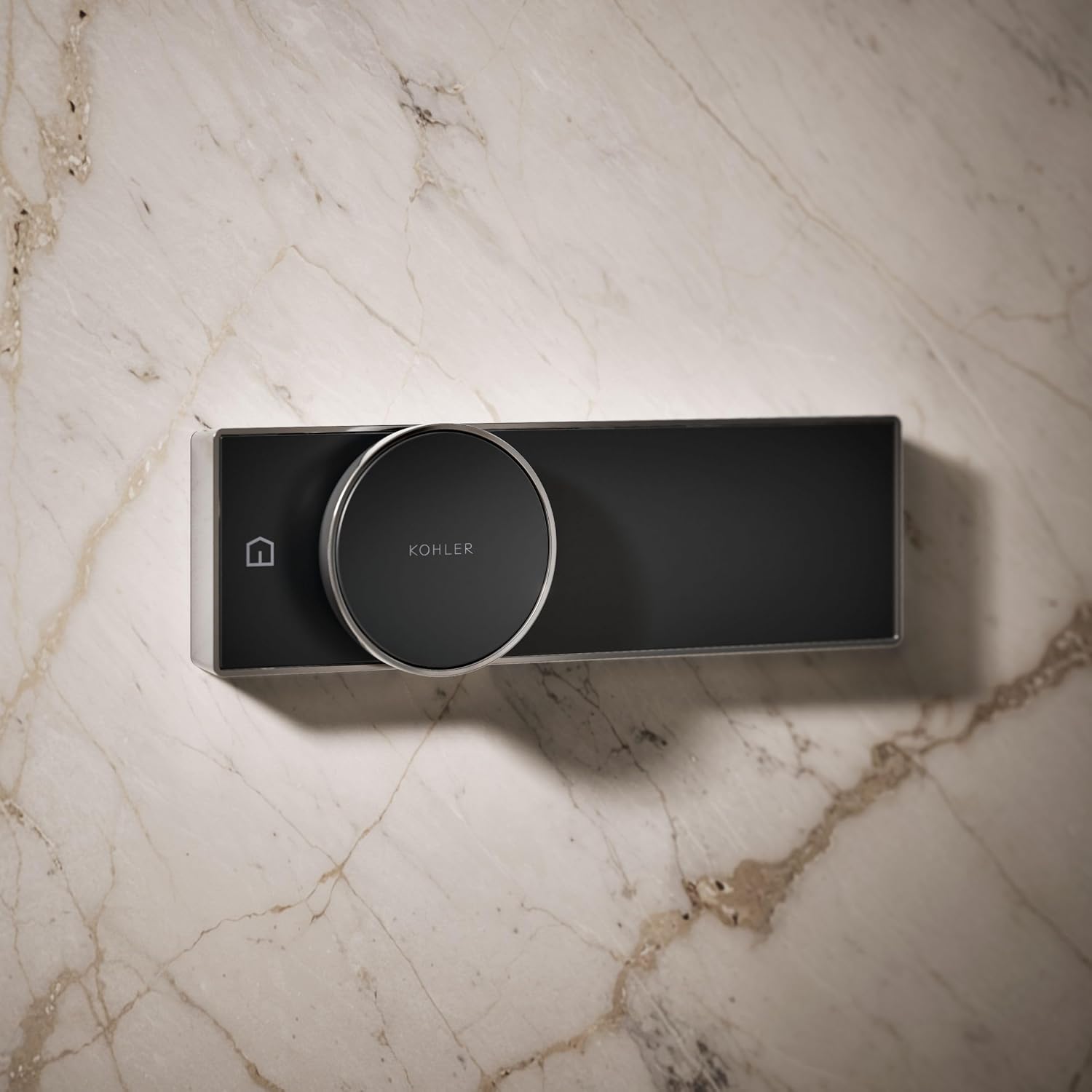 KOHLER Anthem + Digital Control Steamhead in Vibrant Titanium, Large Dial for Easy Temperature and Flow Rate Adjustment, Features System Warm-Up and Pause Option, Includes Optional Flow Restrictor