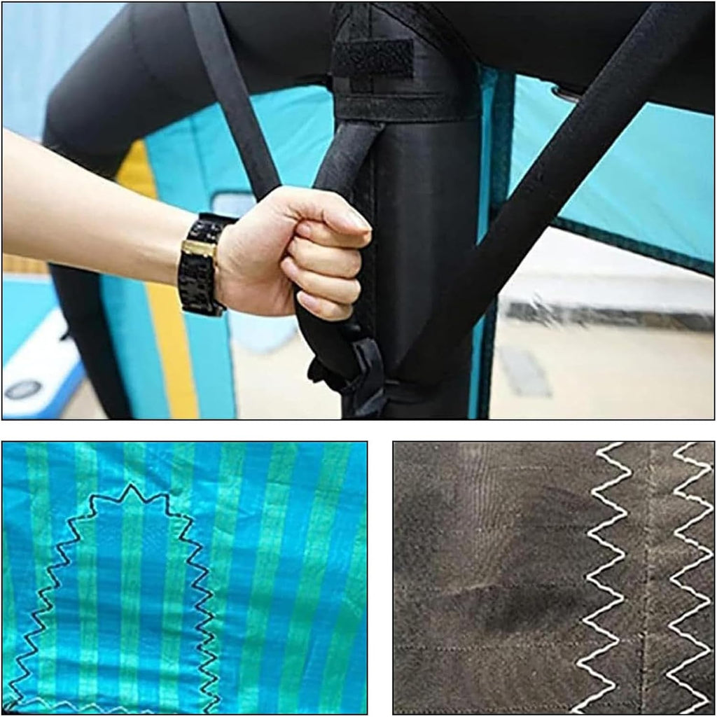 Inflatable Surf Wing with Pump, Wing Foil Kite for Paddle Board and Hydrofoil, Portable Windsurfing Wing for Outdoor Water Fun