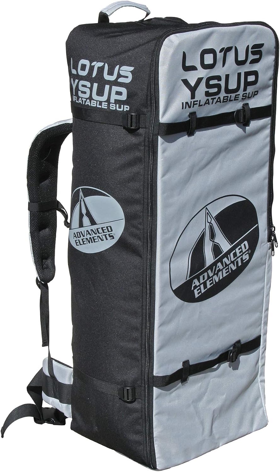ADVANCED ELEMENTS Lotus Yoga Inflatable Stand Up Paddle Board & Pump, White, 10ft (AE1062-G)