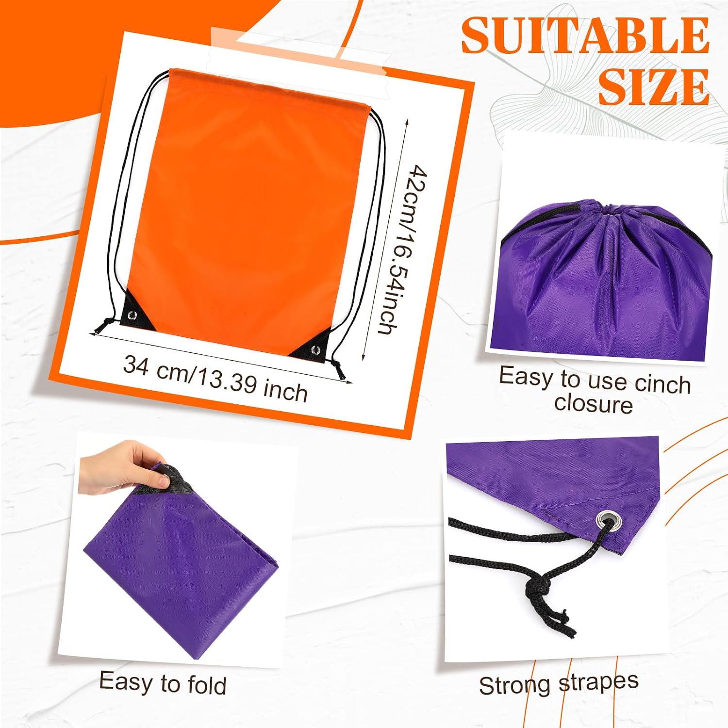Sweetude 600 Pcs Drawstring Backpack Bulk Draw String Bags Gym Bag Sport Storage Sack Pack Nylon Cinch Tote for Women Men Homeless Adult Team Building Outdoor Travel Party