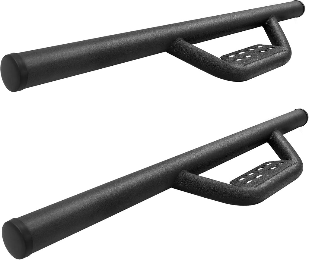 SMANOW Running Boards Compatible with 2005-2014 Toyota Tacoma Regular/Standard/Single Cab, Black Drop Down Side Steps Rock Sliders. Tacoma Running Boards Made with Carbon Steel.