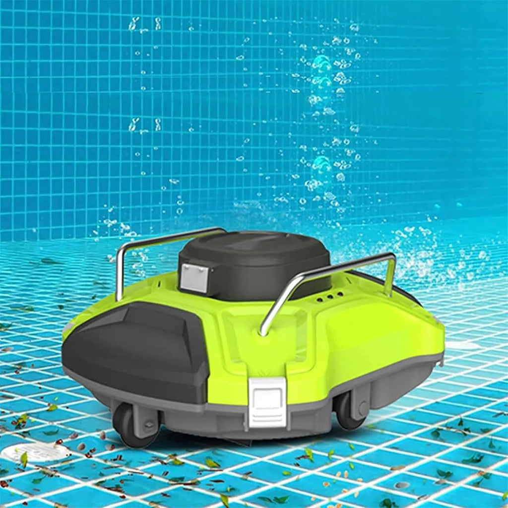 Pool Cleaner Robot, Cordless Pool Vacuum Cleaner, IPX8 Waterproof Robotic Pool Cleaner for Feet Swimming Pool, 120 Mins Runtime