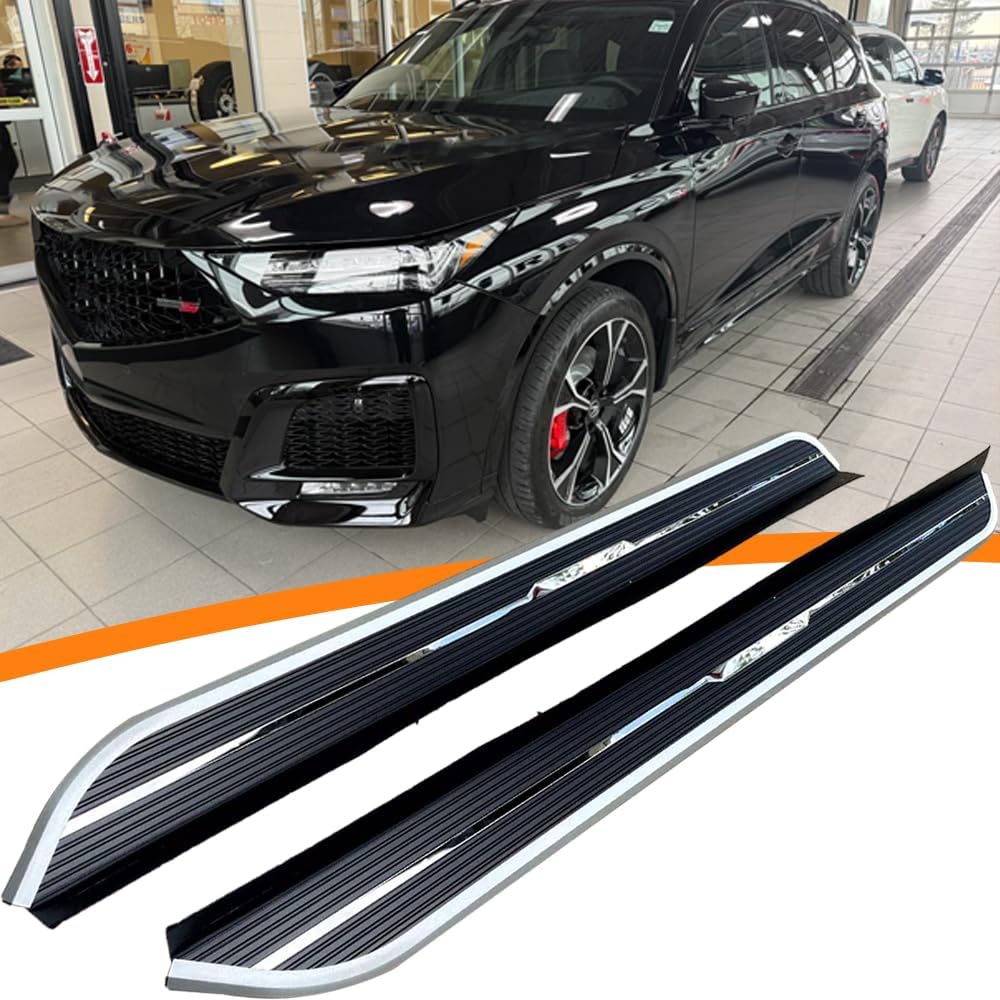 2PCS Fixed Side Steps| No Drill | SUV Accessories Fit for Chevrolet Traverse 2024-2026 Running Board Padel Step Bar Aluminum Car Modification(with Bracket (Chevrolet Traverse 2024-2026)