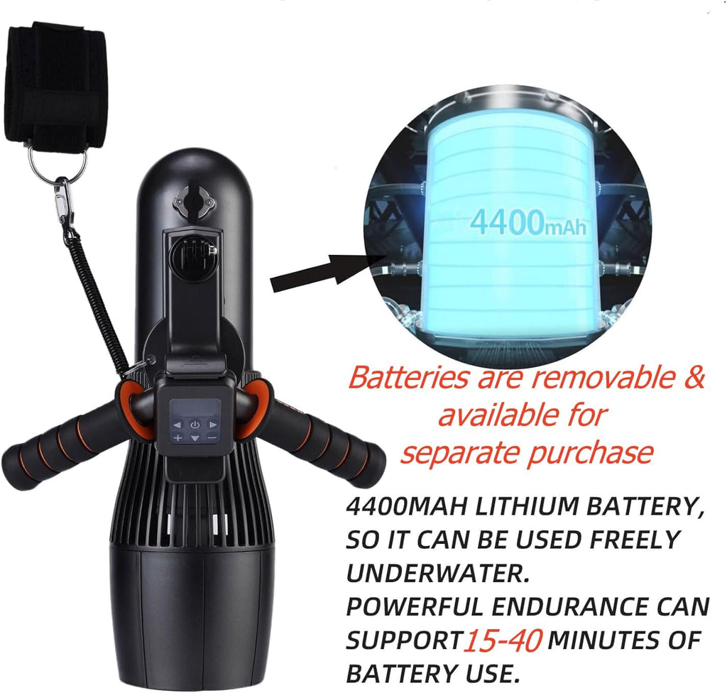 500w Electric Underwater Sea Scooter 50mins Diving Scooter 10Km/h Paddle Board Accessories SUP Motor for Electric Surfboard