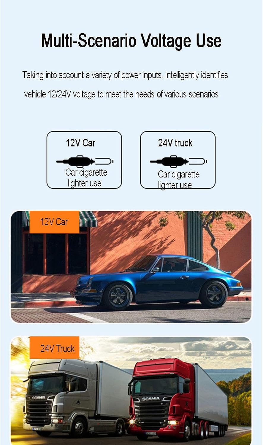 12/24V Car Refrigerator, 20L Car Fridge Portable Freezer Electric Compressor Cooler for Outdoor RV Camping Travel Vehicles Home Use