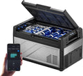 BougeRV 12 Volt Portable Refrigerator, 41 Quart Dual Zone Car Fridge Freezer with APP Control, Compressor Cooler 12/24V DC, 110~240V AC for Overlanding, Camping, Travel, RV(2026 New Model: Rocky V3.0)