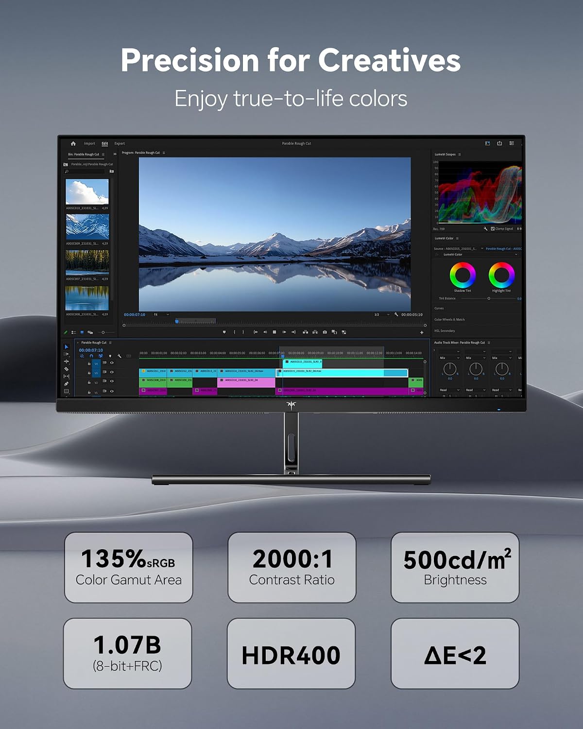 KTC 27 Inch 5K Monitor, 5120 x 2880 5K2K Monitor with 65W Type-C Port, Dual Mode Computer Monitors Compatible with Mac mini, IPS Panel, HDR 400, 217 PPI, 135% sRGB, Tilt, H27P3 (Renewed)