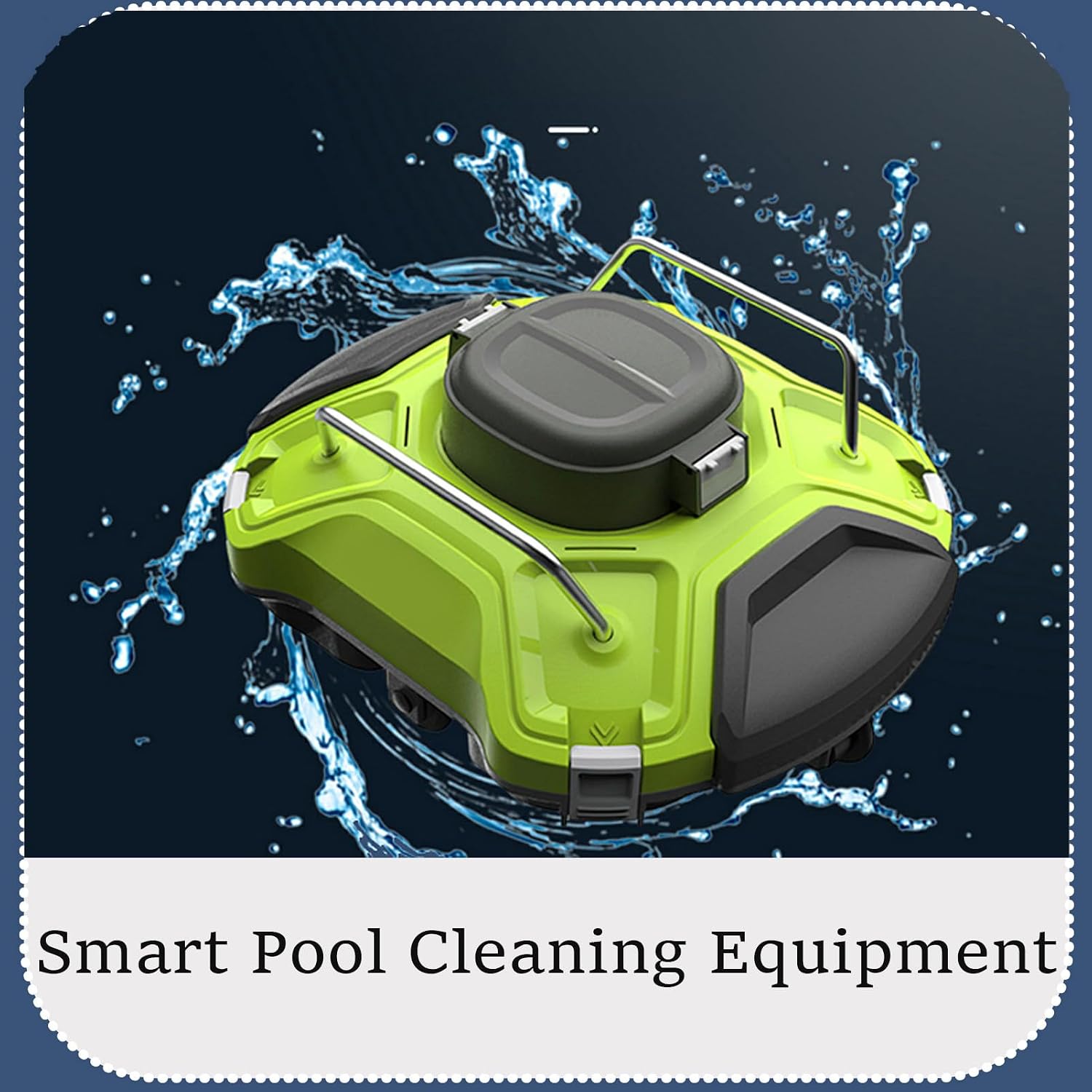 Pool Cleaner Robot,Pool Cleaning Machine,Cordless Robotic Pool Vacuum,Cordless Robotic Swimming Pool Cleaner,Pool Cleaner Automatic, Ipx8 Automatic Pool Vacuu