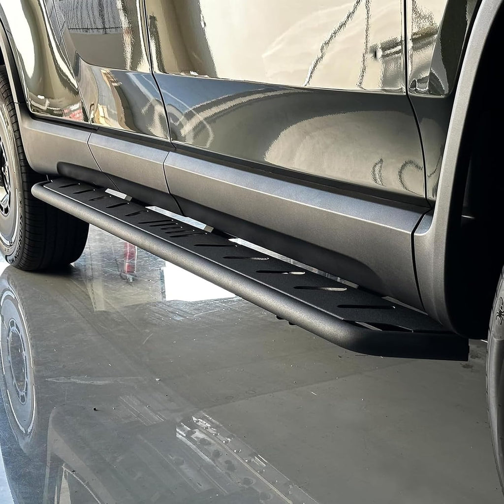 EVbase-ev 2Pcs Running Boards for R1T Door Side Steps Compatible with Rivian R1T 2025 Nerf Bars Pedal for Rivian Exterior Accessories