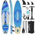 GarveeLife Inflatable Paddle Board,10.6/11FT Inflatable Stand Up Paddle Board with Premium SUP Paddleboard Accessories, Wide Stable Design, Non-Slip Comfort Deck for All Skill Level