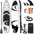 SUDOO Inflatable Stand Up Paddle Board 10'/ 10'6' SUP with 450LB Weight Capacity Adjustable Paddle Wide Stable Non Slip EVA Deck Complete Accessories for Adults Beginners Youth Outdoor Water Sports