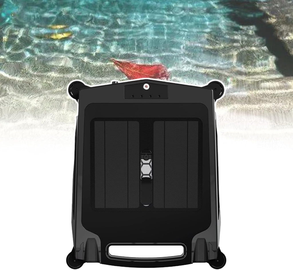 Cordless Pool Cleaner Robot, Working Time: 5 Hours, with Obstacle Sensing,for Cleaning Courtyard Pools Fallen Leaves