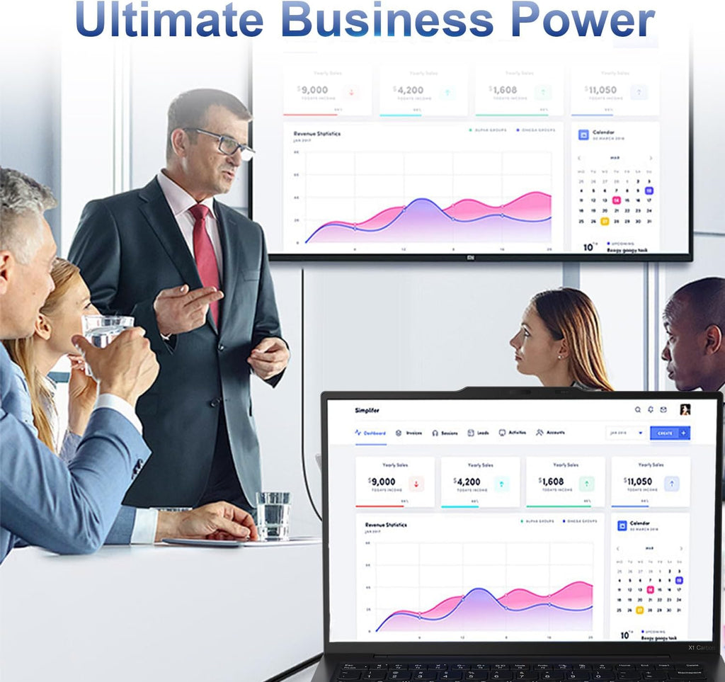 Lenovo ThinkPad X1 Carbon G12 Business Laptop, 14' FHD+ (1920x1200) Touchscreen, Intel Core Ultra 7 165U, 32GB LPDDR5X RAM, 1TB PCIe SSD, Wi-Fi 6, FP Reader, HDMI, Backlit KB, Windows 11 Pro, Black