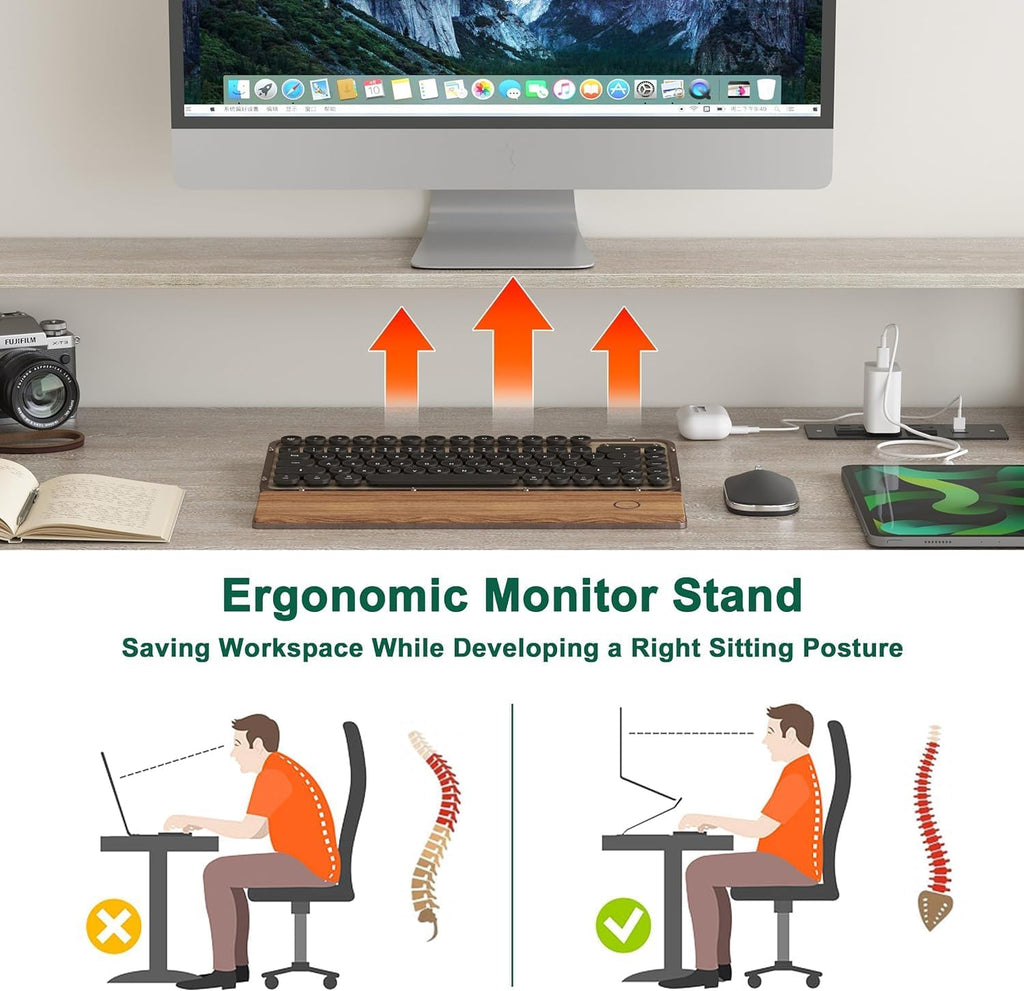 L Shaped Desk with Drawers, 66' Home Office Desk with Power Outlet and Led Strip, Reversible Computer Desk with Storage Shelves & Monitor Stand, Large Corner Desk Gaming Desk, Black