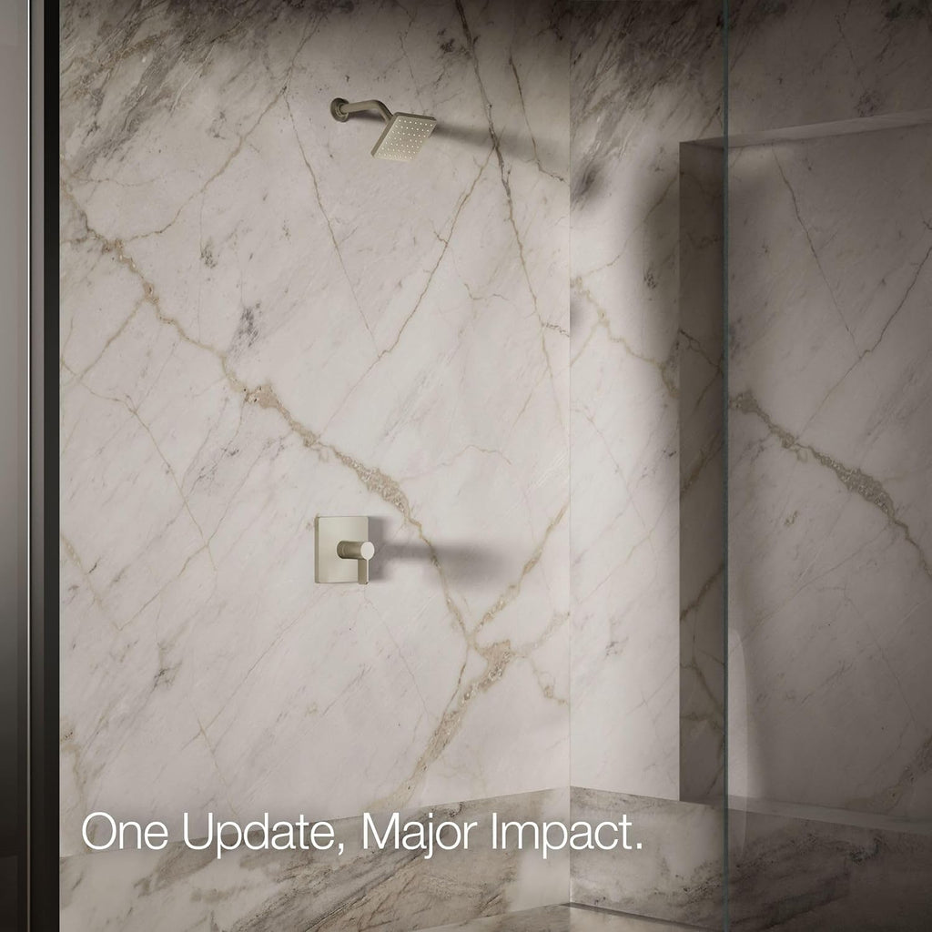 Kohler 24805-JJ-BN Parallel® Single-function showerhead, 1.25 gpm, Vibrant Brushed Nickel