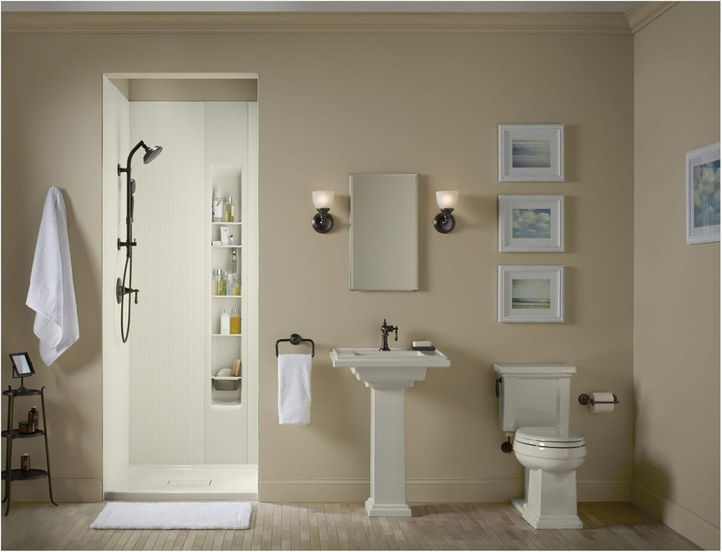 KOHLER 45906-BL HydroRail-S Shower Column, Matte Black