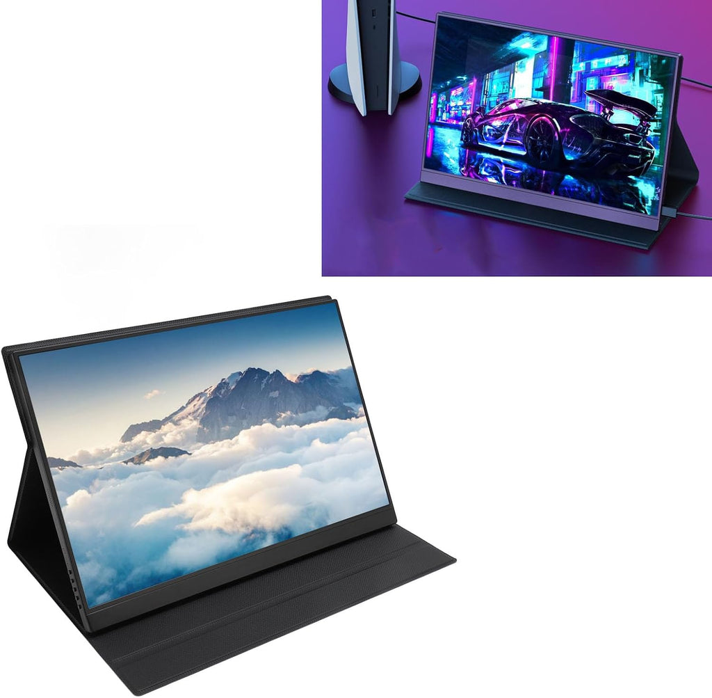 2.5K Portable Monitor, 16 2560x1600 HDR Laptop Monitor, USB C HDMI Computer Display, External Second Screen for Laptop PC for Box ONE for OS X