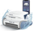 Chasing Hydro 3S Pool Vacuum for Inground Pools, Cordless Pool Cleaner 300 Mins Runtime for Above Ground Pools, Smart Navigation S-Path, 4.1L Filter Basket, Auto Waterline/Wall Cleaning