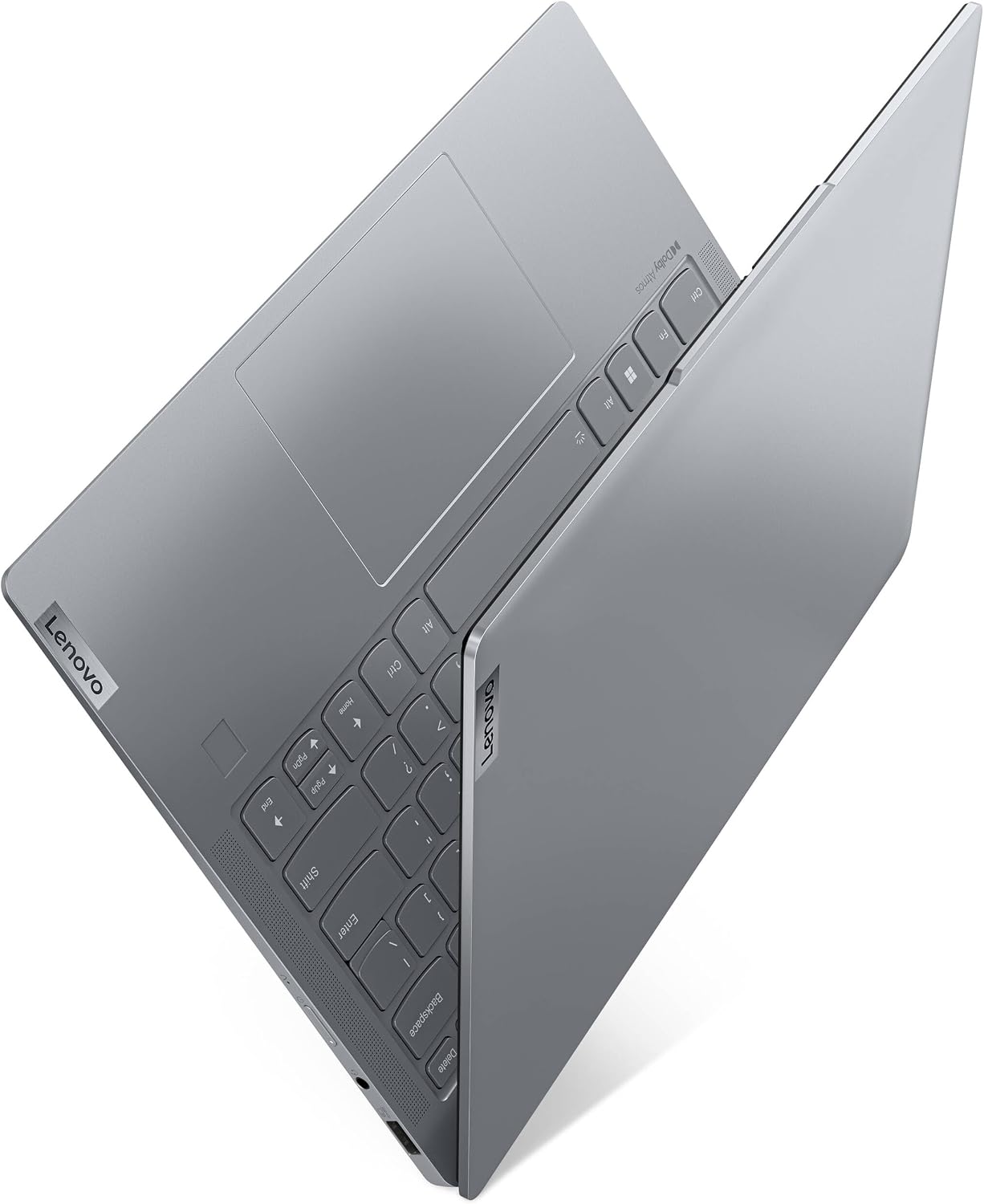 Lenovo 2023 Slim 7 14IRP8 Personal Laptop - 14' 2880x1800 Touchscreen 120Hz - 12-Core Intel i7-1360P - 16GB RAM 1TB SSD - Thunderbolt 4 - HD Audio - Fingerprint - 1080p FHD Camera - W11H - Misty Grey