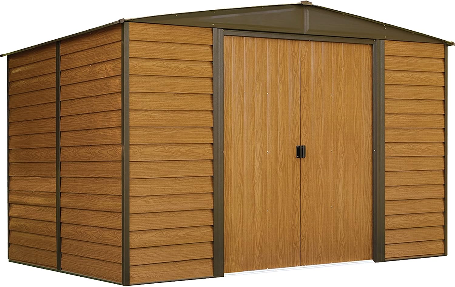 Arrow WR108 Woodridge EG, Steel Storage Shed, 10' by 8', Neutral