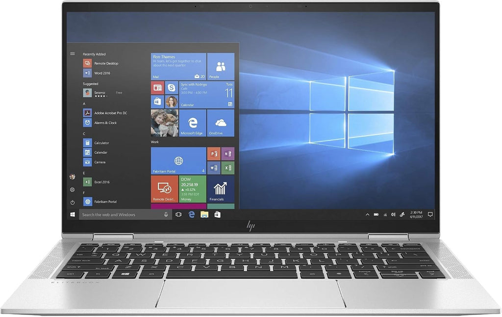 HP EliteBook x360 1040 G7 14' Touchscreen 2 in 1 Notebook - Intel Core i5 (10th Gen) i5-10310U Quad-core (4 Core) 1.70 GHz - 8 GB RAM - 256 GB SSD - Intel UHD Graphics Premium - in-Plane Switchin