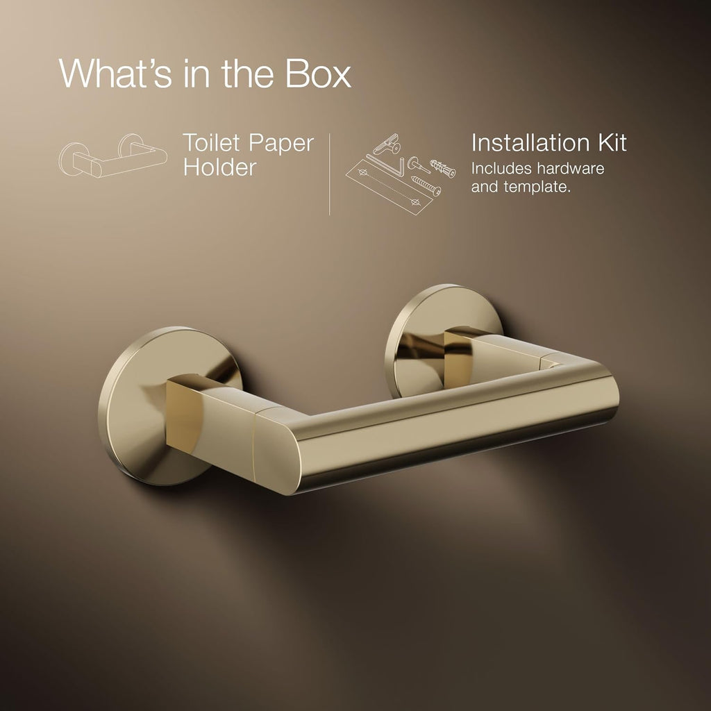 KOHLER K-78382-AF Components™ PIVOTING Tissue Assembly, Vibrant French Gold