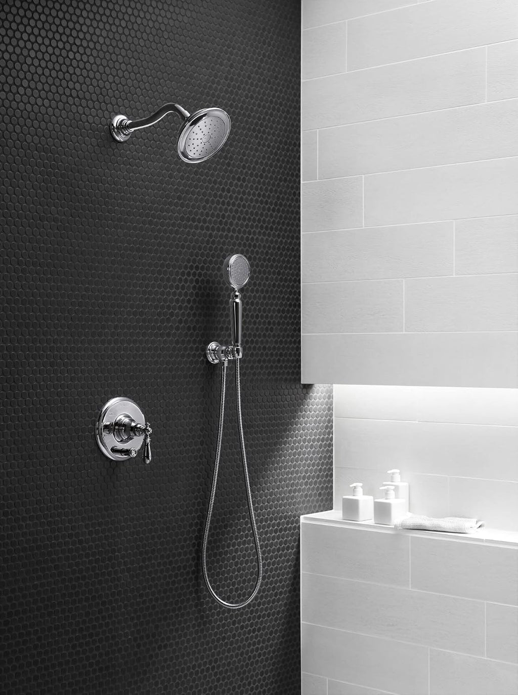 KOHLER 72775-AF Artifacts Shower Arm And Flange in Vibrant French Gold