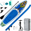 FEATH-R-LITE Inflatable Paddle Board Stand Up Paddleboards for Adults SUP with Premium Accessories Pump, Adjustable Paddle, Leash, Three Fins, Backpack