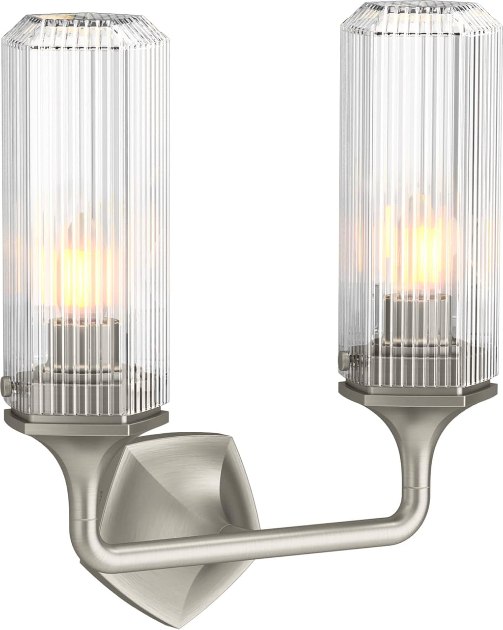 2-Light Vintage Sconce - Brushed Nickel by Kohler