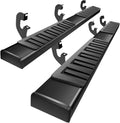 PZ 6' Running Boards Anti-Slip Side Steps Compatible with Chevy Silverado/GMC Sierra 1500 Double Cab 2019-2025, 2020-2025 for 2500HD 3500HD,500LBS No Drill Truck Running Boards Direct Fit Nerf Bar
