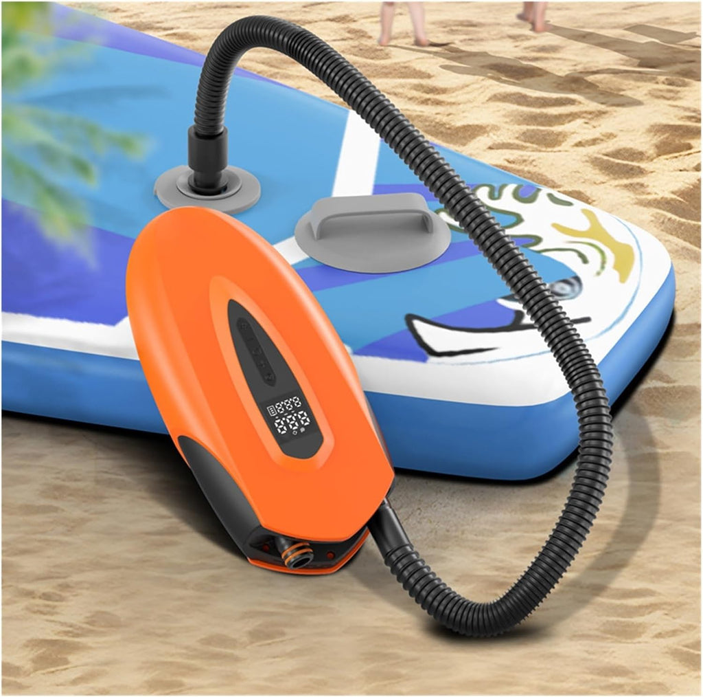 Air Pump, 20PSI SUP Board Pump with Auto Shut Off Electric Air Pump Digital Display Portable Air Compressor for Stand Up Paddle Board,Electric Air Pump