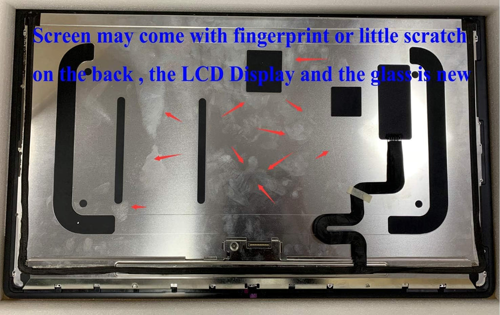 Replacement A1419 5K LCD Retina Screen with Glass Assembly LM270QQ1 SD C1 661-03255 Compatible with Apple iMac 27' Mid 2017 Year EMC 3070