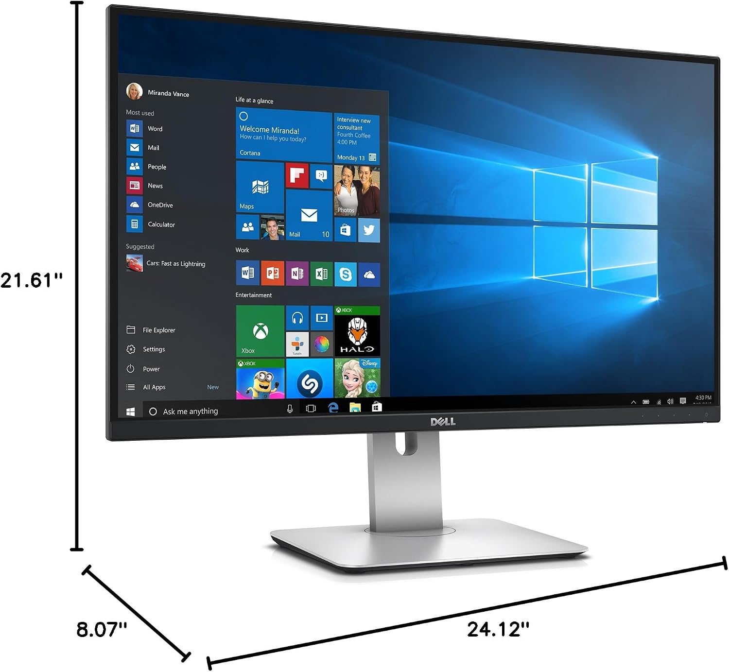 Dell UltraSharp U2715H 27-Inch Screen LED-Lit Monitor
