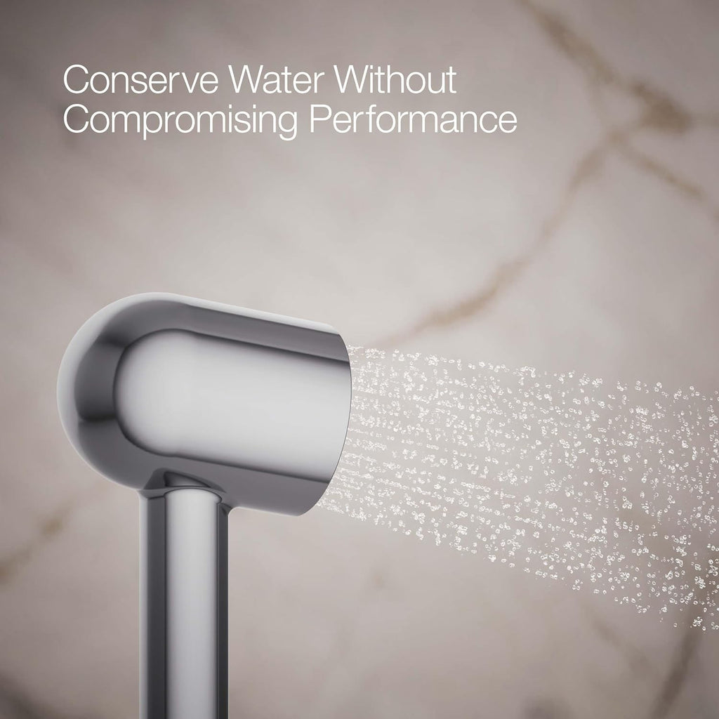 KOHLER 26286-CP Statement Single-Function HAND SHOWER, Maximum Spray Performance with an Easy-to-clean Surface, Polished Chrome, 2.5 GPM