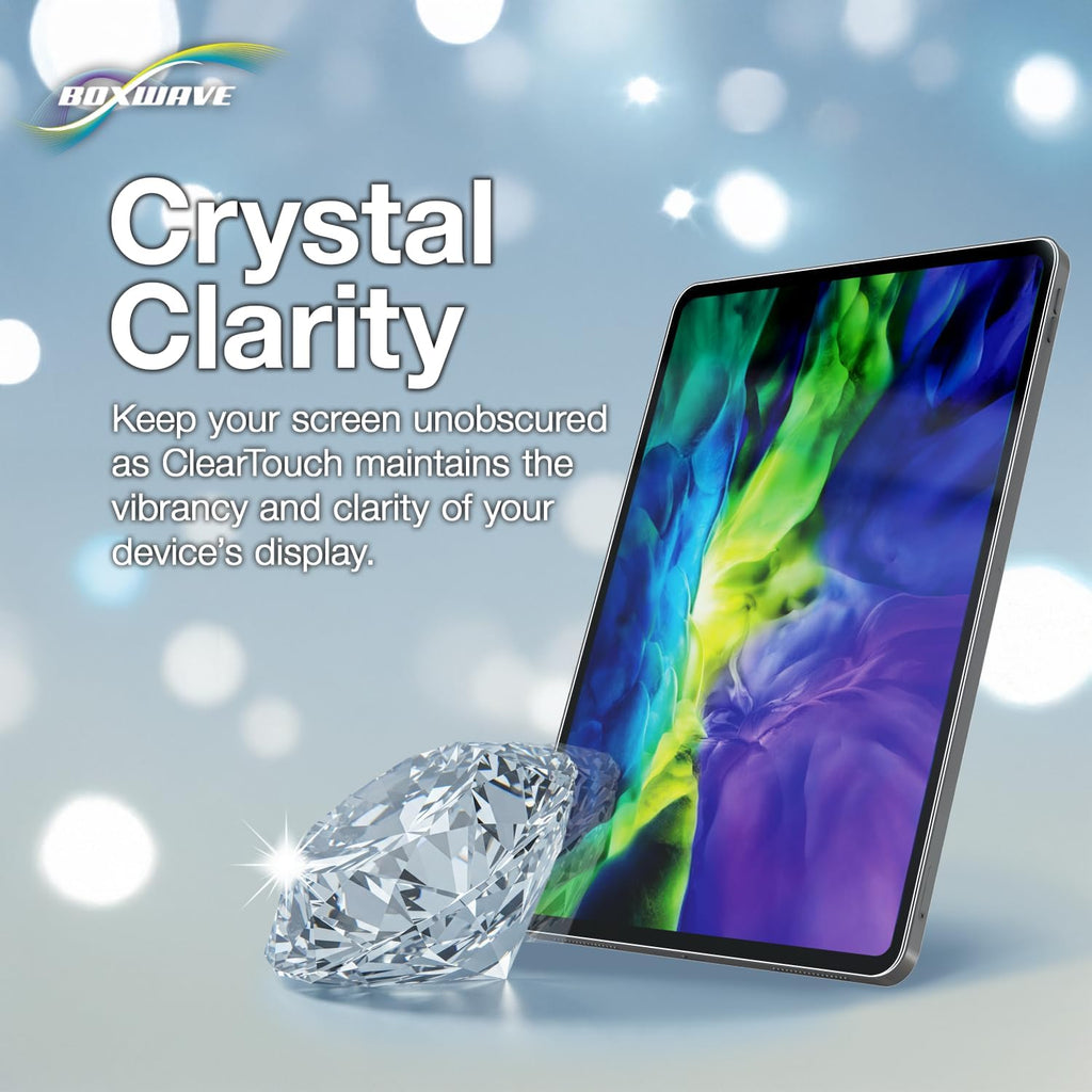 BoxWave Screen Protector Compatible With Apple Studio Display (27 in) - ClearTouch Crystal Anti-UV EyeCare (2-Pack), Filters out Harmful Blue Light Reduce Fatigue
