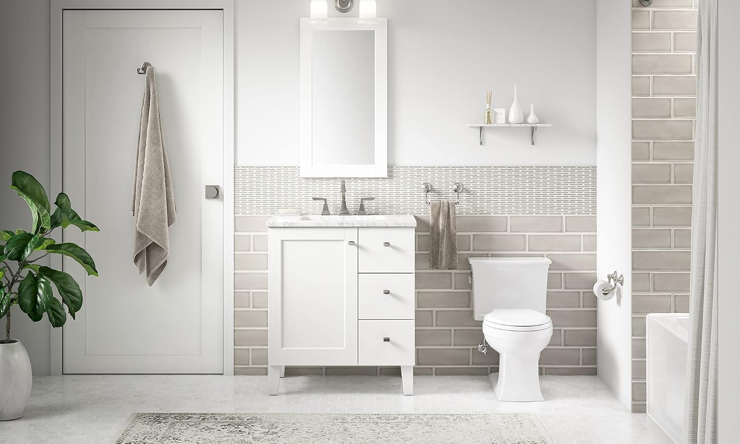 KOHLER BANCROFT® DOUBLE SCONCE