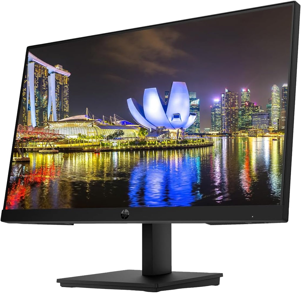HP Series 3 Pro 22-inch 322pf Full HD (1920 x 1080) LCD IPS Monitor, 2-Pack, VGA, DisplayPort Bundled with Desk Mount Dual Monitor Stand