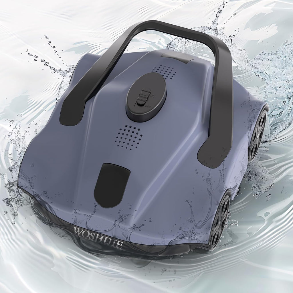 Wireless Swimming Pool Cleaning Robot, with A Battery Life of 130 Minutes and A Maximum Coverage Area of 1,076 Square Feet, is Suitable for Underground Swimming Pools