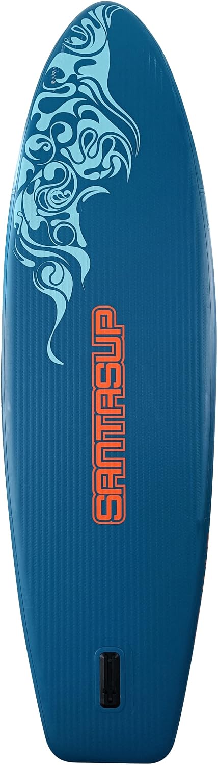 Inflatable Paddle Board 9.9'x33 x5 with Premium SUP Accessories & Backpack, Wide Stance, Bottom Fin for Paddling, Paddle, Leash, Surf Control, for Youth & Adult