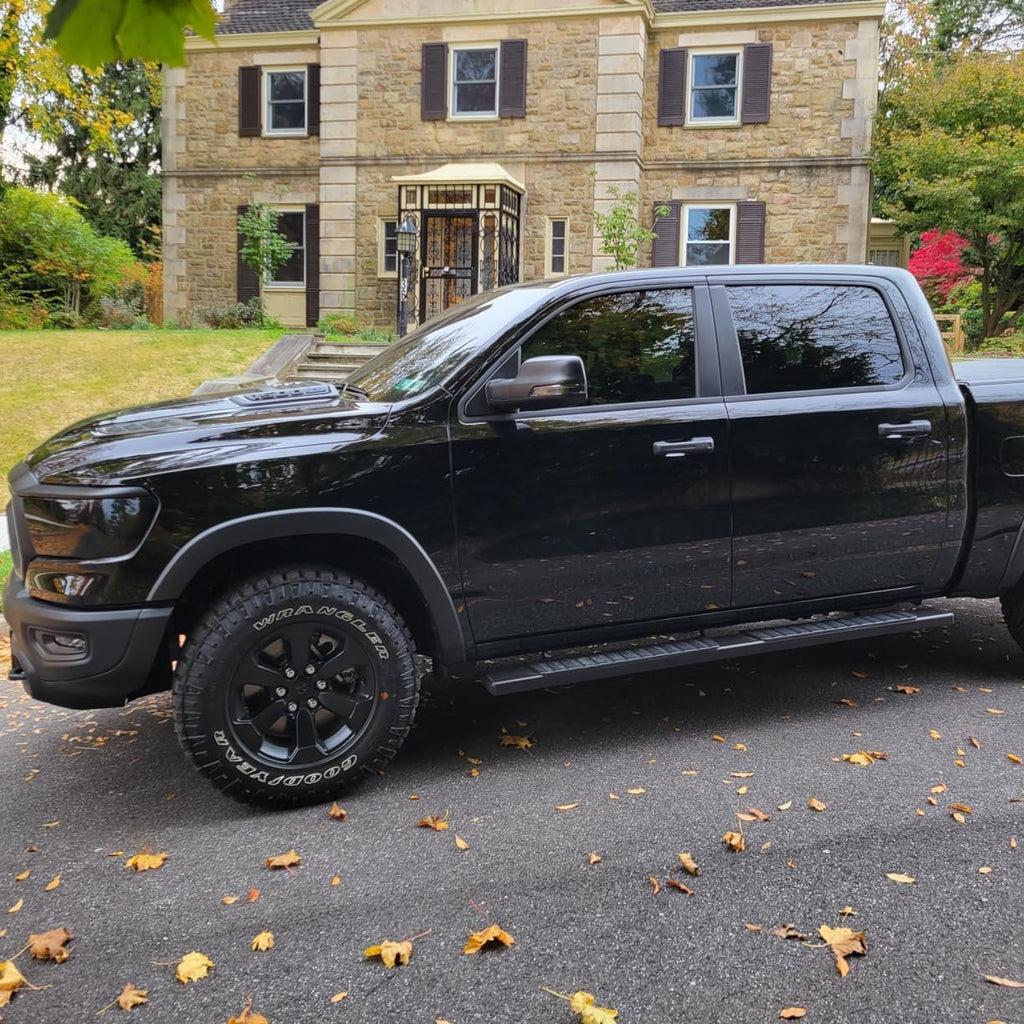 COMNOVA 6 Inch Running Boards for 2009-2018 Dodge Ram 1500 Crew Cab(Incl. 2019+ Classic Model), 10-26 Ram 2500 3500, Running Boards & Steps, Heavy Duty Carbon Steel Side Steps Nerf Bars.