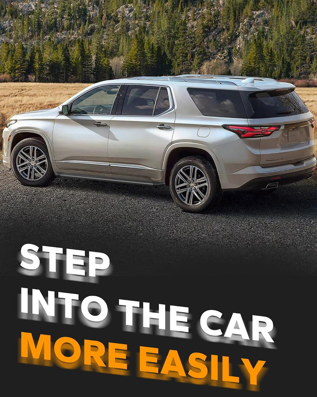 Running Boards fit for Chevy Traverse