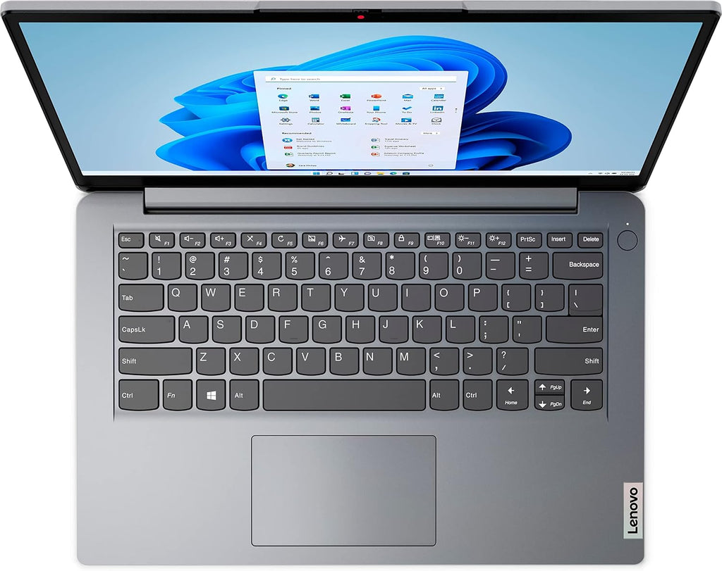 Lenovo Ideapad Laptop (2024) Business Student, 14' HD Screen, Intel Celeron N4020 Processor, 4GB RAM, 192GB (128GB eMMC+64GB SD), WiFi 6, Bluetooth,Webcam, Long Hour Battery, Win 11S+MarxsolAccessory