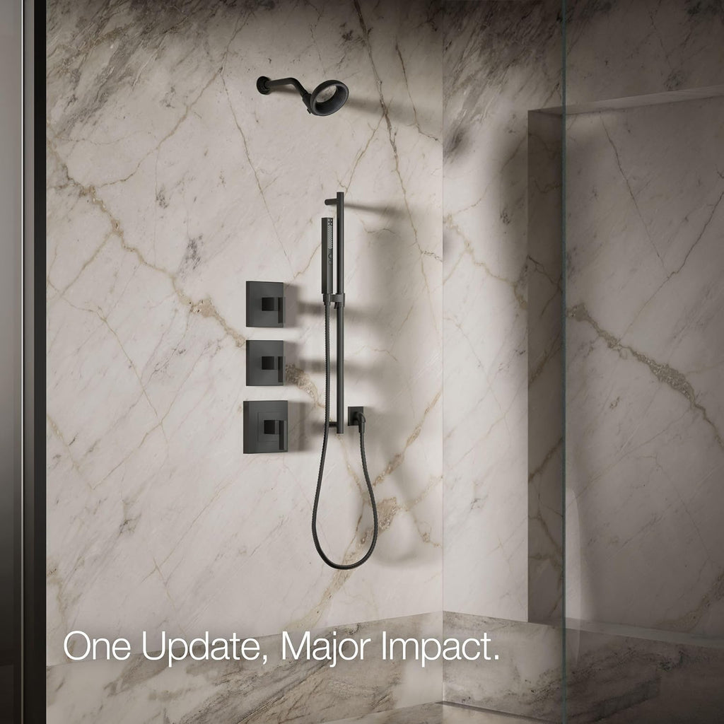 Kohler 20999-BL Statement® VES Single-function showerhead, 1.5 gpm, Matte Black