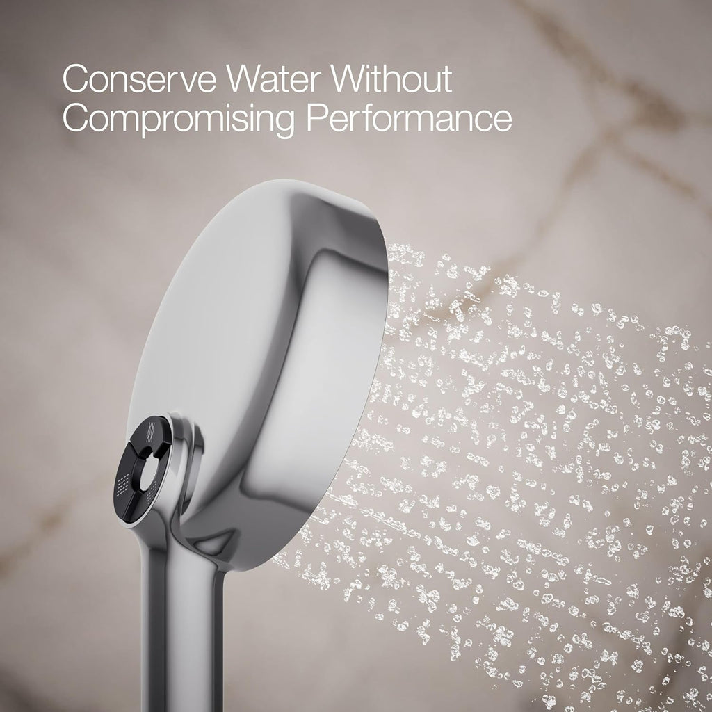 Kohler 26282-CP Statement® Round three-function handshower, 2.5 gpm, Polished Chrome